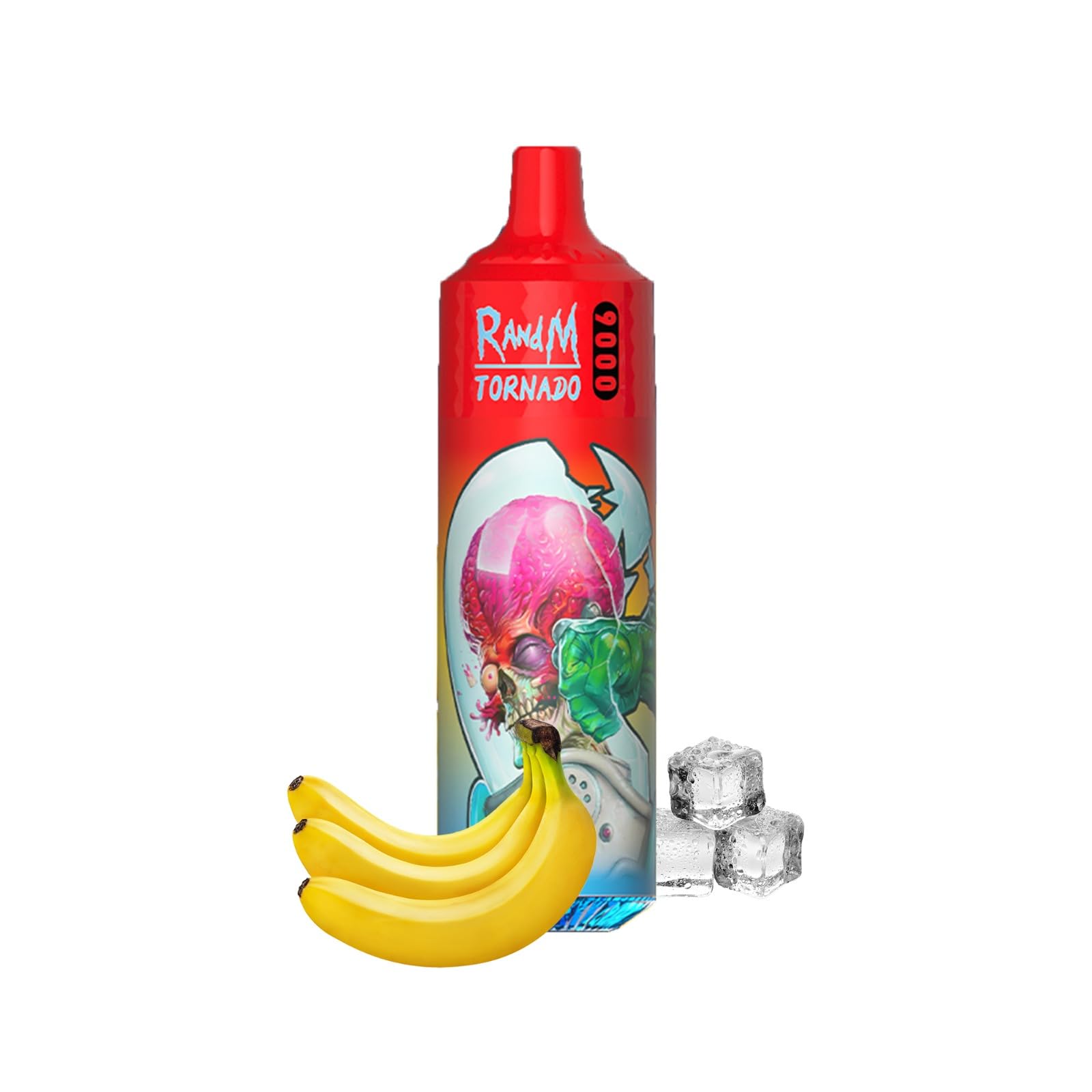 Puff 9000 RandM Tornado Banana  - PACK 10