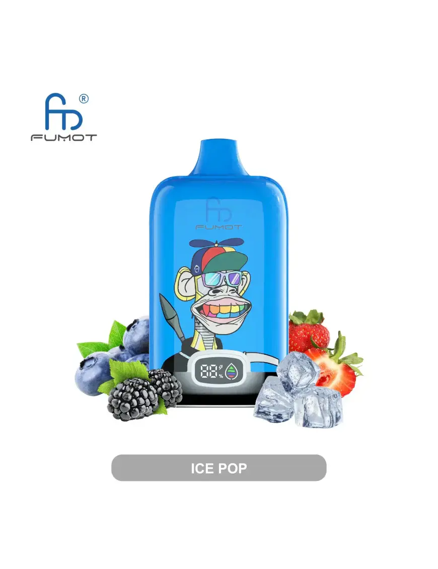 Puff 12000 Digital Box Ice Pop - PACK 10 - Majestic Puff™