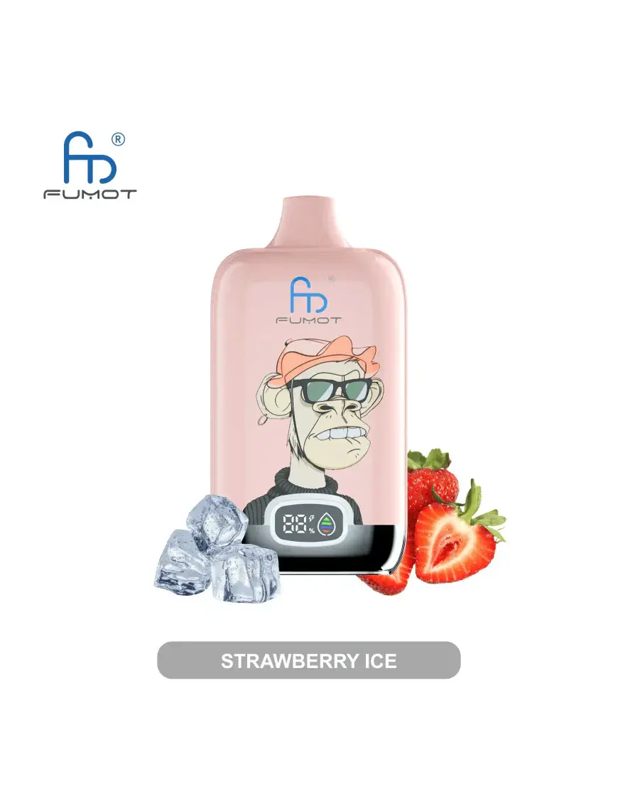 Puff 12000 Digital Box Strawberry Ice - PACK 10