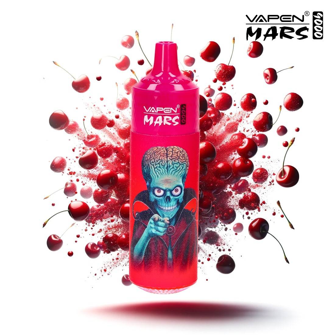 Puff 9000 Vapen Mars Cerise - PACK 10